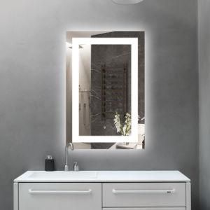 Fast Supplier Cheap Price LED Backlit Glass Bathroom Silver Fancy Mirror for Home Bathroom