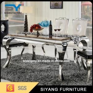 Steel Furniture Legs Marble Table Dining Room Table Dinner Table