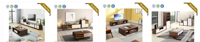 New Designed Home Display TV Cabinet White Living Room Storage Wood Kitchen Cabinet