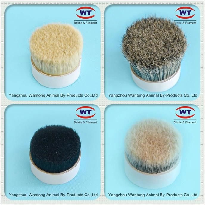 High Quality Natural Black Boiled Hog Hair for Paint Brush