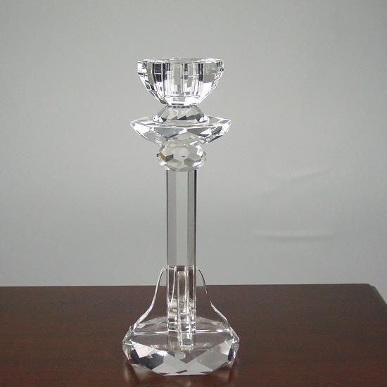 Crystal Glass Candle Holder