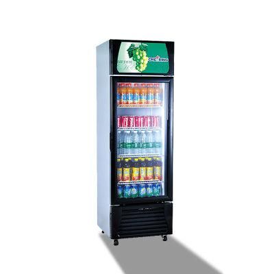 238L 288L Supermarket Upright Soft Drinks Refrigerator Display Showcase (LG238A1)