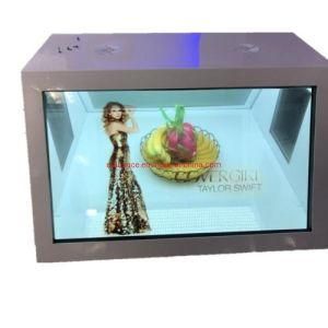 E-Fluence Large Size 15&quot; ~100&quot; Translucent PC Transparent Glass LCD Showcase Touch Screen Computer Digital Display LCD Screen for Sale