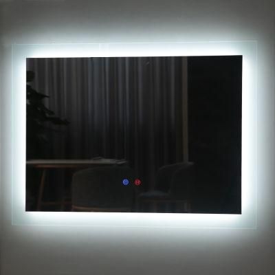 Square Illuminated Smart Backlit Lighted Bathroom Mirrors