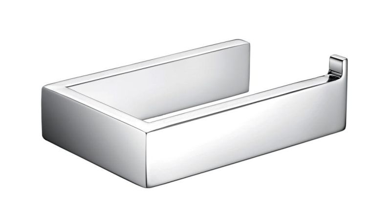 Bathroom Accessories Wall Mounted Stainless Steel 304 Glass Shelf Polished