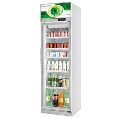 Beverage Display Supermarket Cooler Cabinet, 3 Full Glass Doors Cooler Chiller