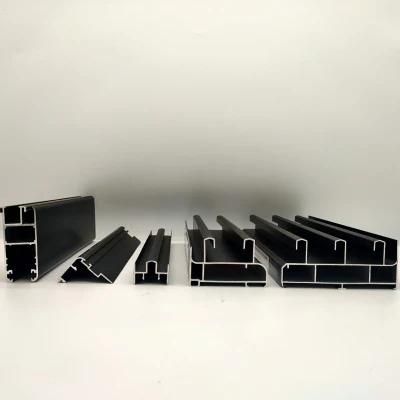 6063 Custom Building Material Aluminium Extrusion Profile for Aluminium Sliding and Casement Windows and Doors