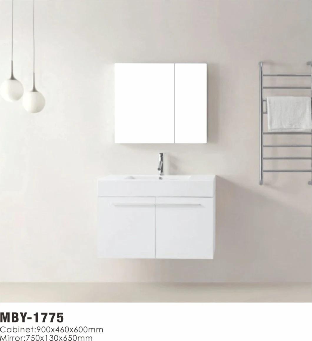 Wall Bathroom Cabinets with Melamine Material Wtih 80cm