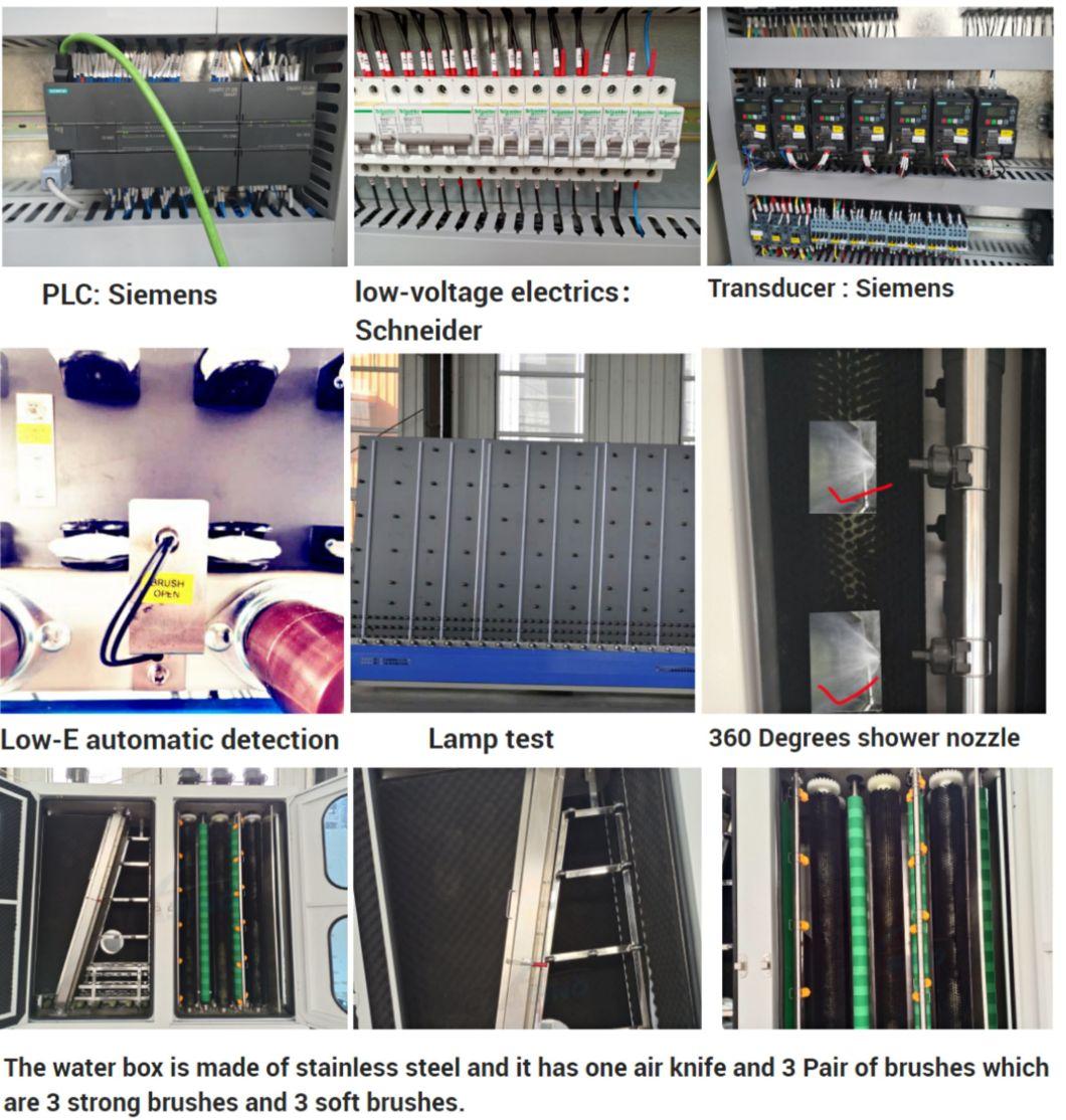 Vertical Glass Washing Machine Factory Provide Vertical Glass Washing and Drying Machine