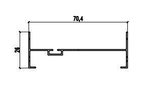 Window Profile Philippines Series 798 Aluminium Extrusion Alloy