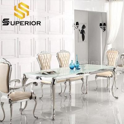 Special Serpentine Leg Restaurant Table Used on Dining Room Furniture