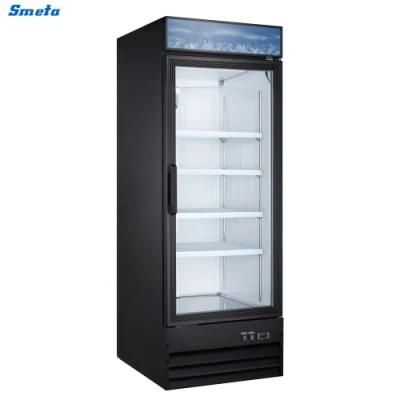 Smeta Supermarket Electric Glass Door Ice Cream Freezer Showcase