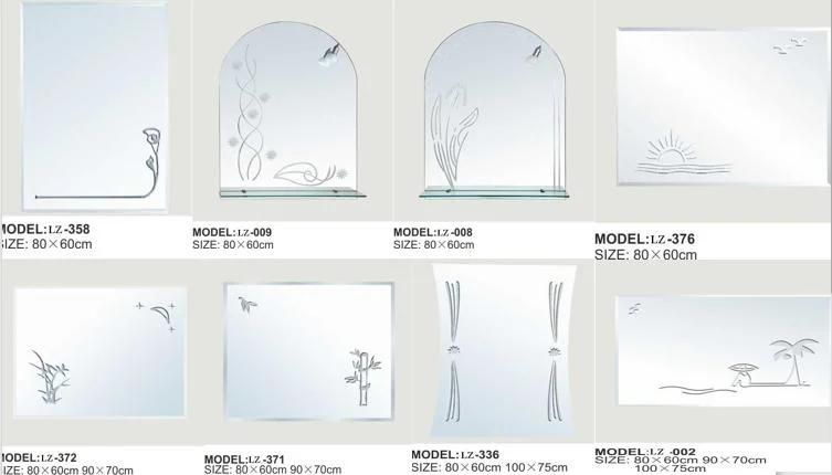 Wall Decorative Cosmetic Bathroom Mirror Glass Home Furniture