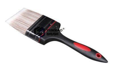 Rubber Handle Paint Brush with Filament Black
