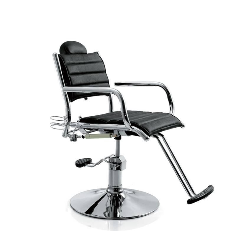 Hl-1160 Salon Barber Chair for Man or Woman with Stainless Steel Armrest and Aluminum Pedal