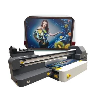 Ntek Cmyk Digital Color UV Embossed Printer Glass Printing Machine