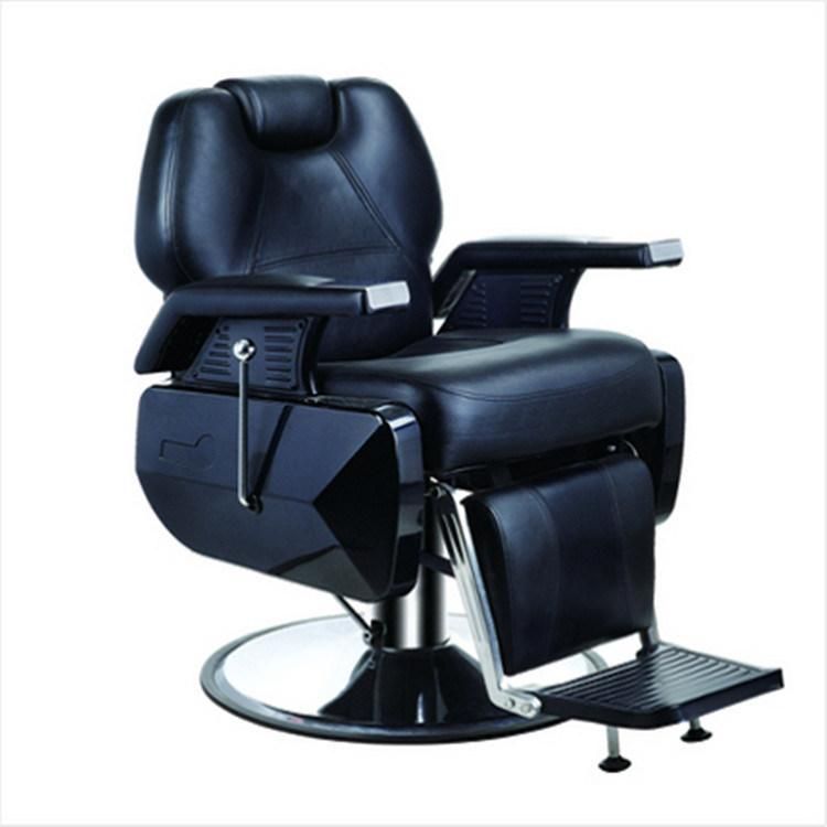 Hl-9277 Salon Barber Chair for Man or Woman with Stainless Steel Armrest and Aluminum Pedal