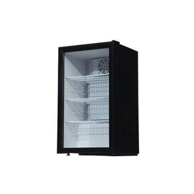 98L Commercial Glass Door Mini Bar Showcase Display Cooler (SC-98)