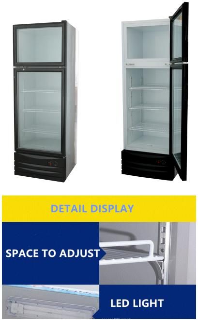 Double Temperature Vertical Showcase LC278