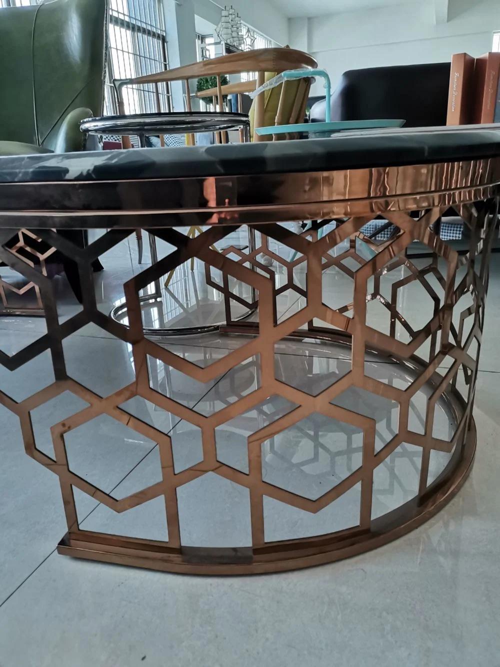 Customized Furniture Italian Postmodern Light Luxury Living Room Tea Table