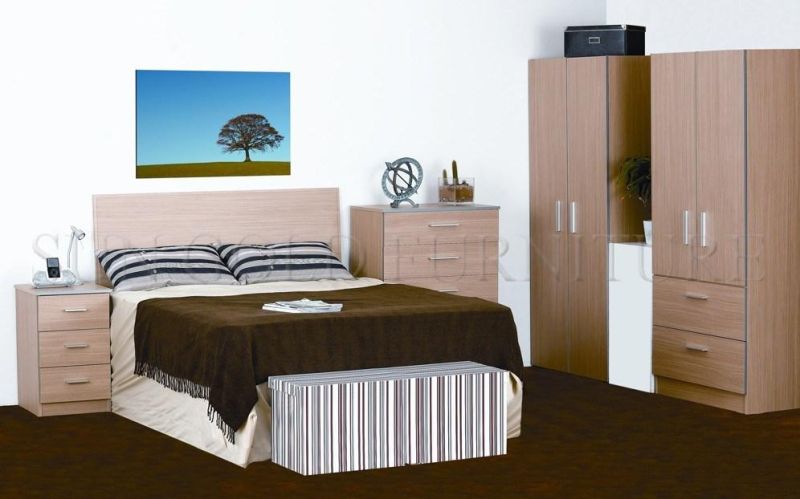 New Design Lofts Bed in Simple Bedroom Modern Furniture Sets (SZ-BF195)