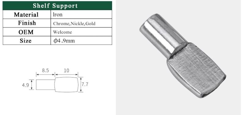 China Furniture Cabinet Glass Shelf Support Bracket Support