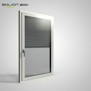 Shinilion Factory Aluminum 125mm French Blinds with Blinds Between Glass
