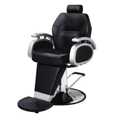 Hl-9292 Salon Barber Chair for Man or Woman with Stainless Steel Armrest and Aluminum Pedal