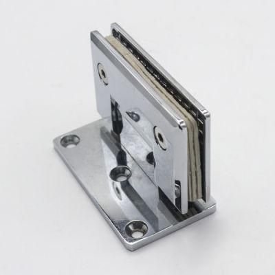 Gorgeous Metal Hardware Bathroom Accessories Shower Hinge Mounting Glass Clamp