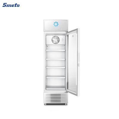 Smeta Supermarket Upright Glass Door Fridge Refrigerator Beverage Showcase