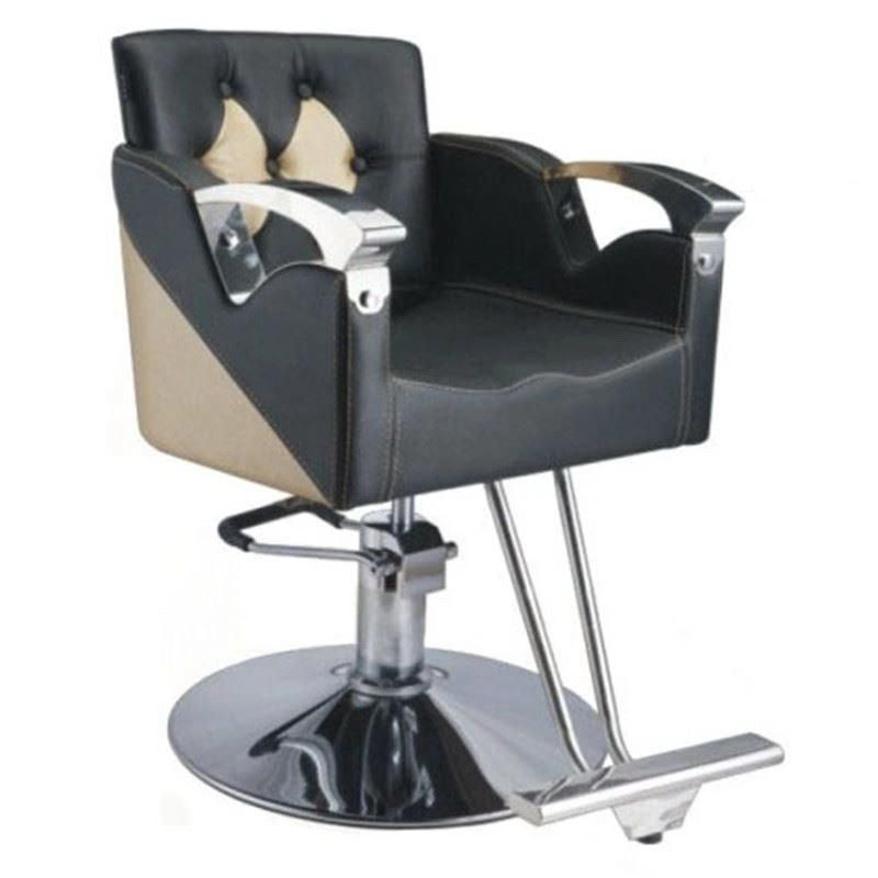 Hl-1145 2021 Salon Barber Chair for Man or Woman with Stainless Steel Armrest and Aluminum Pedal