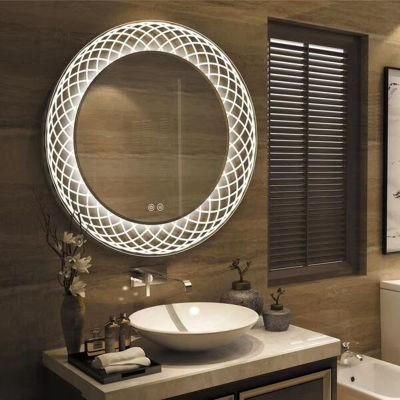 Modern Style Bathroom Mirror Chinese Manufacturer Circle LED Mirror