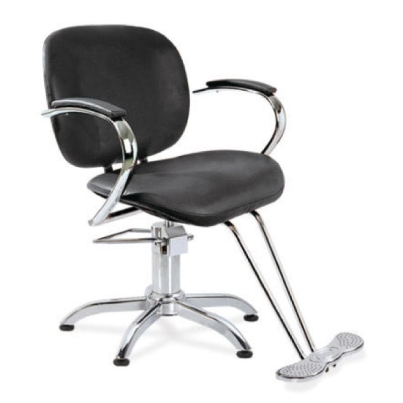 Hl-7288 Salon Barber Chair for Man or Woman with Stainless Steel Armrest and Aluminum Pedal