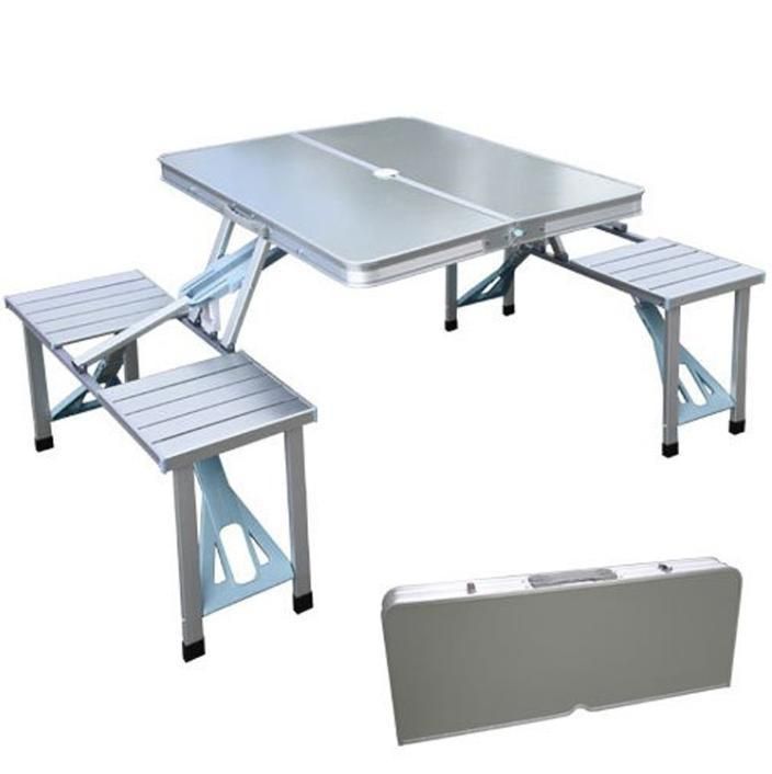 Outdoor Plastic of Aluminum Picnic Folding Table Dinner Table