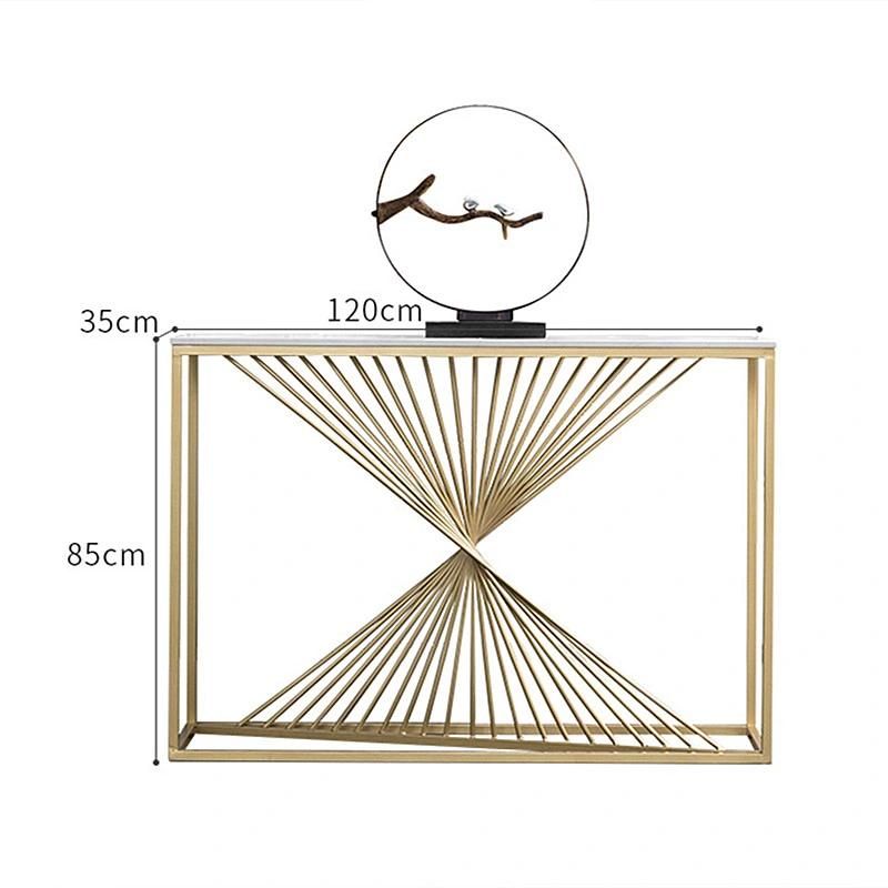 2021 Modern Minimalist Wall Porch Table Nordic Style Corridor Table 0534