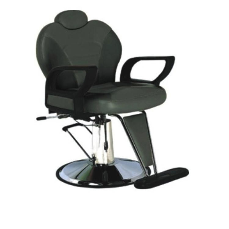 Hl- 986 2021 Salon Barber Chair for Man or Woman with Stainless Steel Armrest and Aluminum Pedal