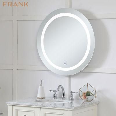 Toilet Washroom LED Mirror Antifog Wall Bathroom Mirror with Light