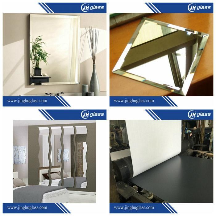 2mm/3mm/4mm/5mm /6mm Aluminium Mirror /Silver Mirror /Unframed Mirror / Beveled Mirror / Bathroom Mirror /Edge Polished Mirror