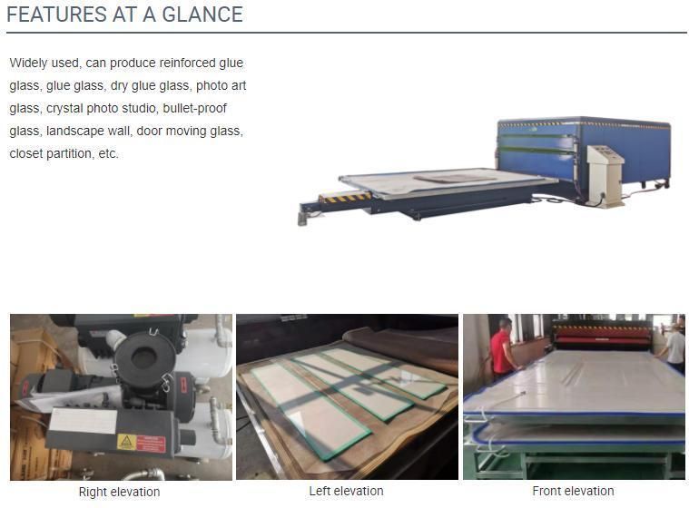 Single Double Station Different Layers Automatic EVA Laminated Glass Furnace Machine