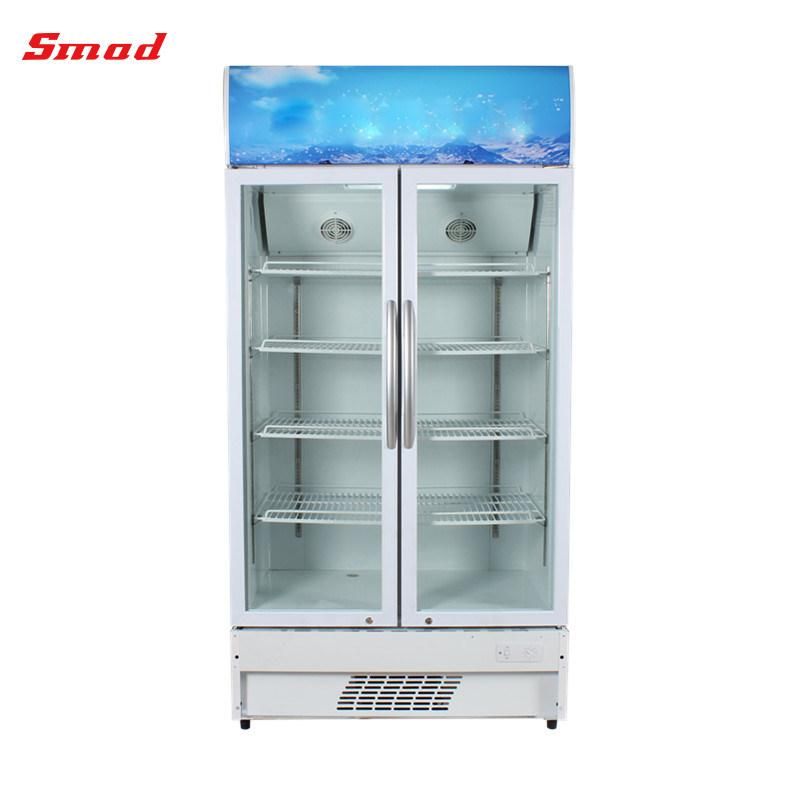 Supermarket Glass Door Display Fridge Showcase