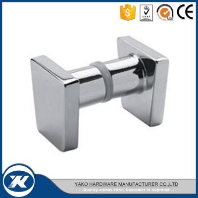 Double Side Tempered Small Glass Handle Shower Room Sliding Glass Shower Door Knobs