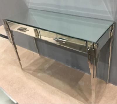 Living Room Home Decorative Fancy Mirrored Console Table