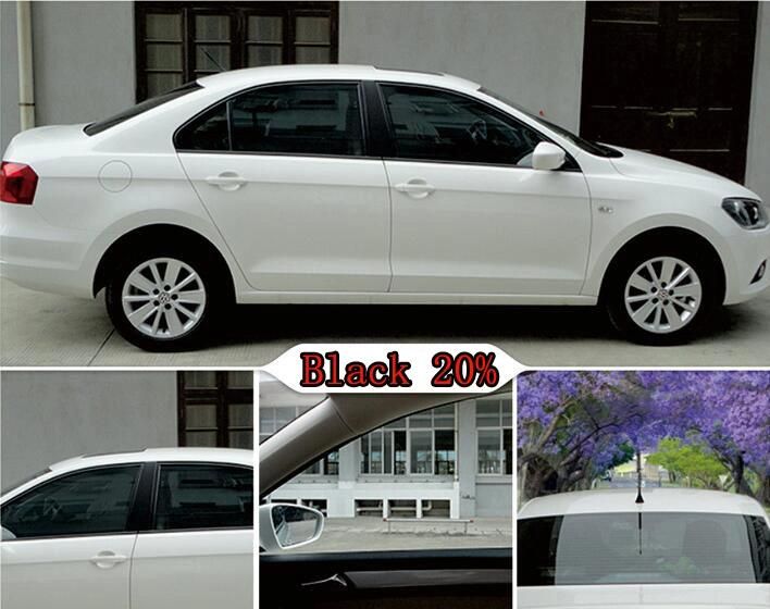 Professional 2ply Self-Adhesive Nano Carbon Window Film for Car Using