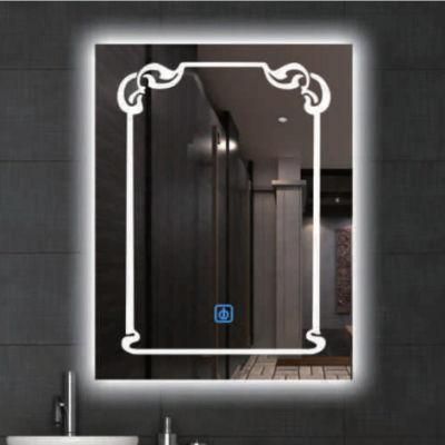 Glass Bathroom Wall Mirror Best Quality Smart Home Modern LED Light Cosmetic Glass Furniture Mirror