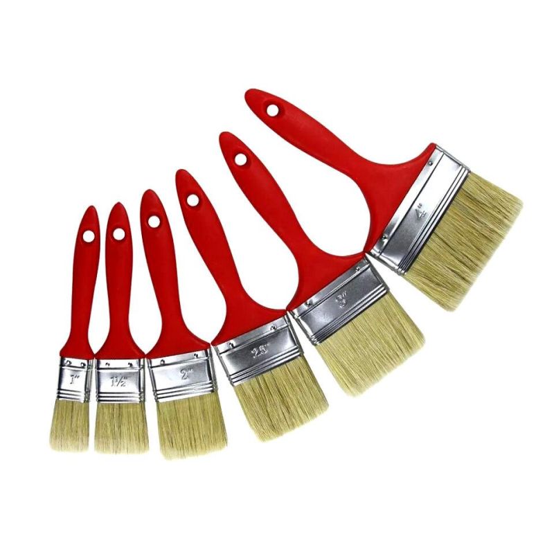 Multi Size Wooden Handle Wide Paint Brush in Guangzhou