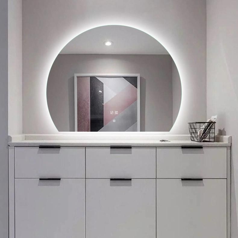 Factory Price Silver Home Decoration Durable Wholesale Premium Quality New Design Bath Mirror