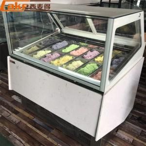 Sliding Glass Door Chest Freezer Ice Cream Showcase