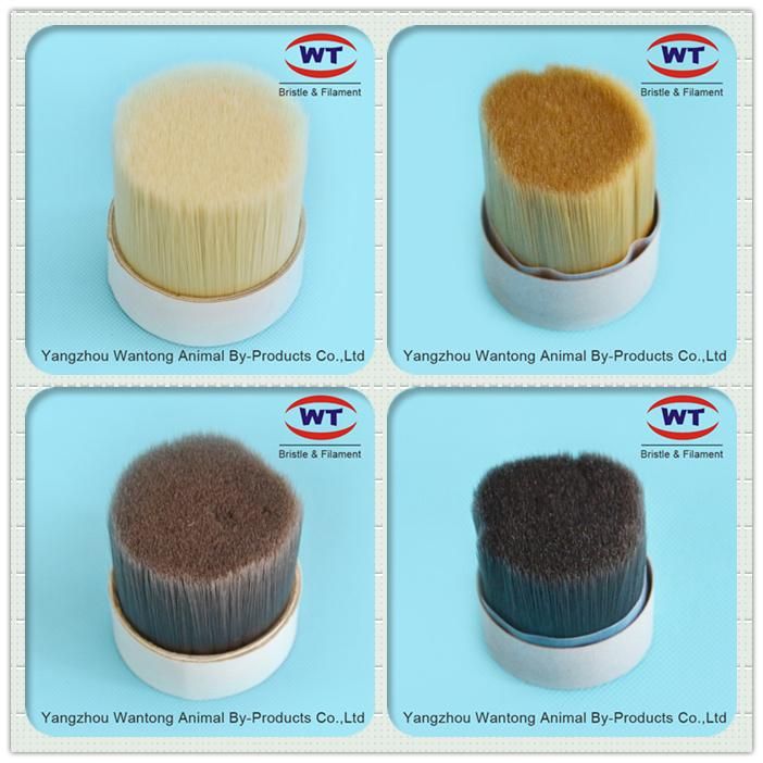 Dark coffee Color Solid Tapered Brush Filament for Paint Brush