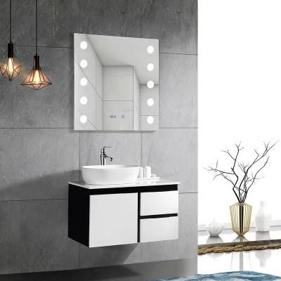 Storage Mirror Cabinet Bathroom Cabinet Modern Bathroom Vanity for Apartment