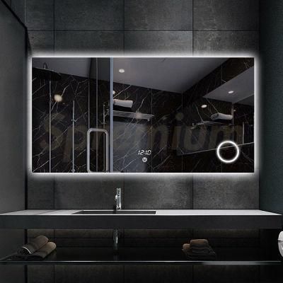 Wholesale Luxury Aluminium Bathroom Cabinet Wholesale LED Bathroom Backlit Wall Glass Vanity Mirror